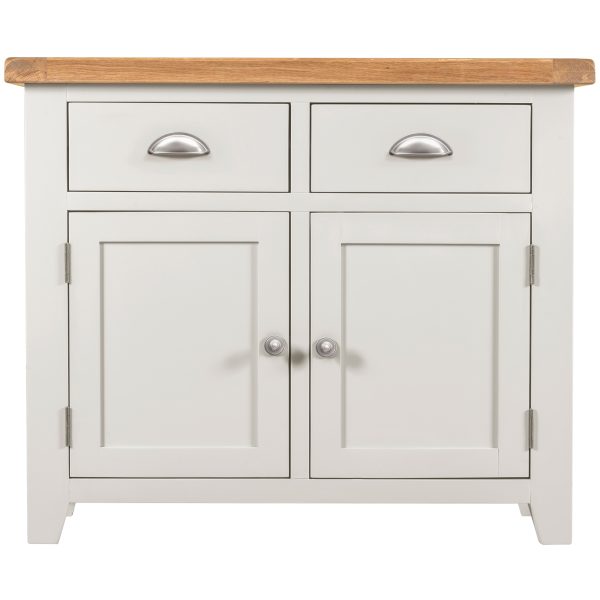 Willow White 2 Door 2 Drawer Sideboard