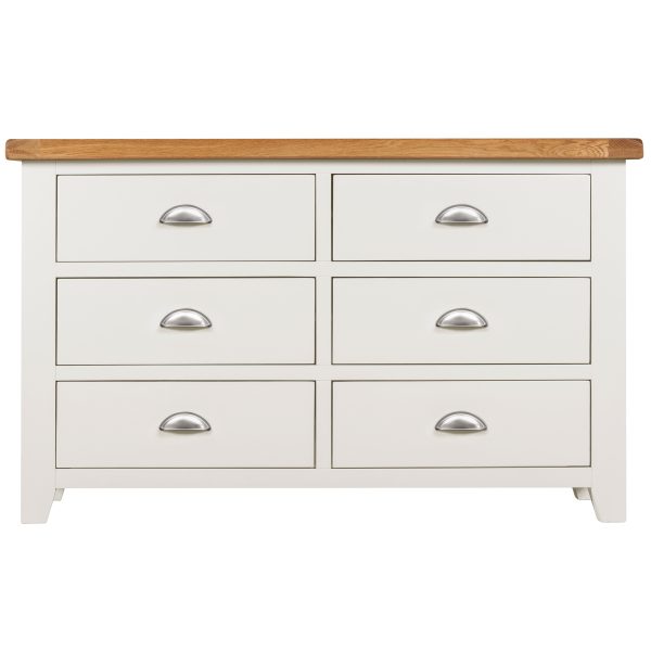 Willow White 6 Drawer Chest