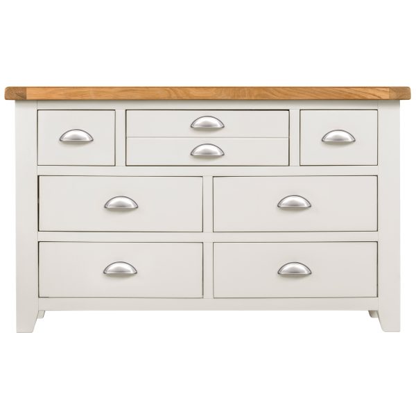 Willow White 3+4 Drawer Chest