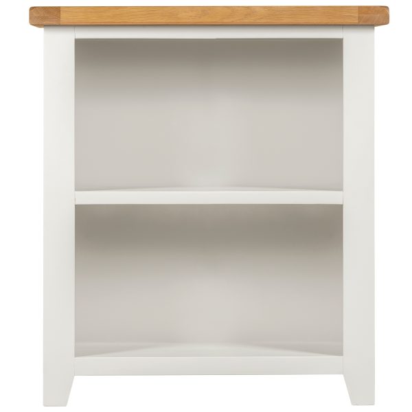 Willow White Low Bookcase