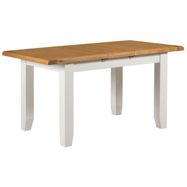 Willow White Small Extending Dining Table