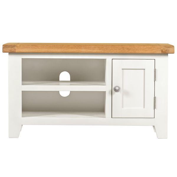 Willow White Small TV Unit