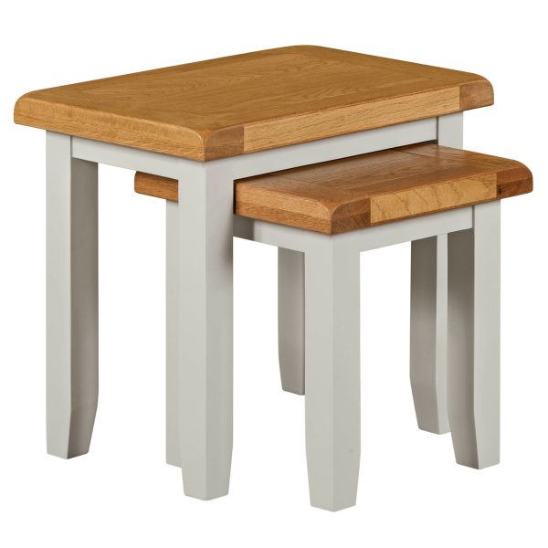 Willow Grey Nest Of 2 Tables