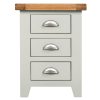 Willow Grey Bedside 3 Drawers