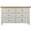Willow Grey Chest 6 Drawers