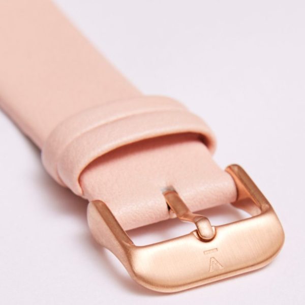 Pink With Brushed Rose Gold Buckle | 20MM