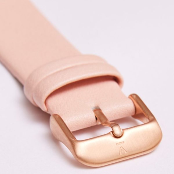 Pink With Brushed Rose Gold Buckle | 20MM