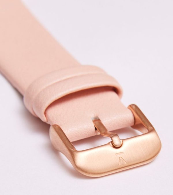 Pink With Brushed Rose Gold Buckle | 20MM