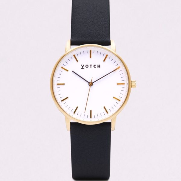 The Gold Face With Black Strap