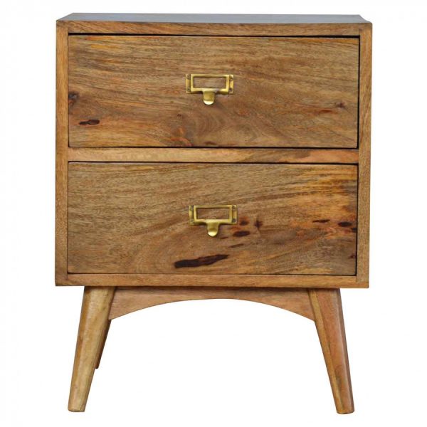 Mango Hill 2 Drawer Bedside