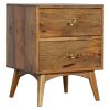 Mango Hill 2 Drawer Bedside Mango Hill 2 Drawer Bedside