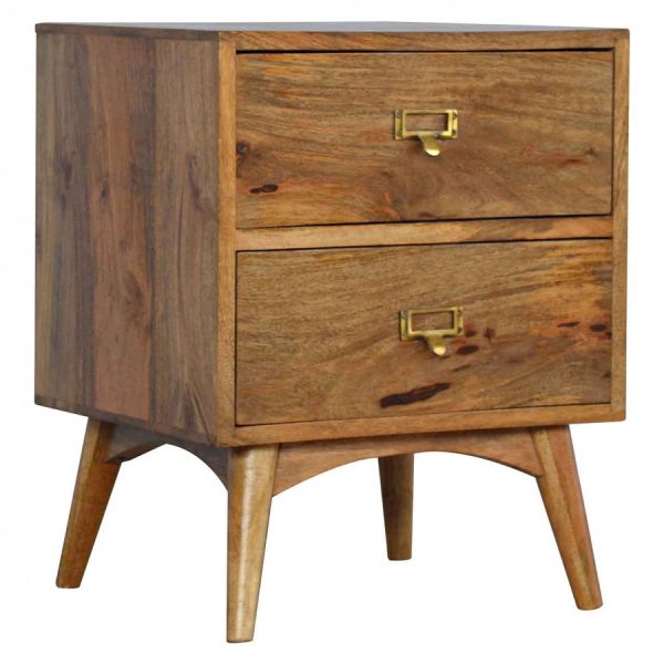 Mango Hill 2 Drawer Bedside