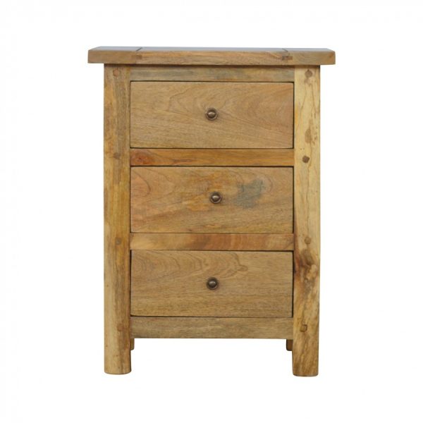 Mango Hill 3 Drawer Bedside