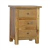 Mango Hill 3 Drawer Bedside