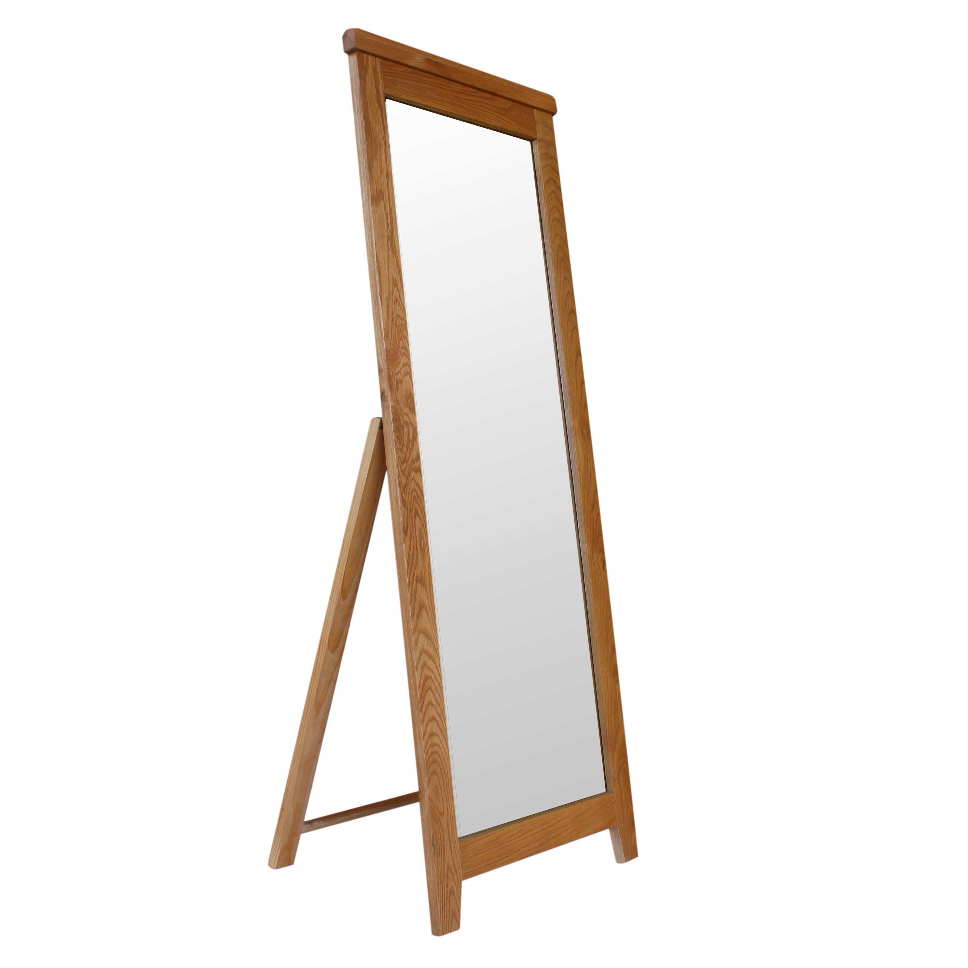 Harvard Oak Cheval Mirror