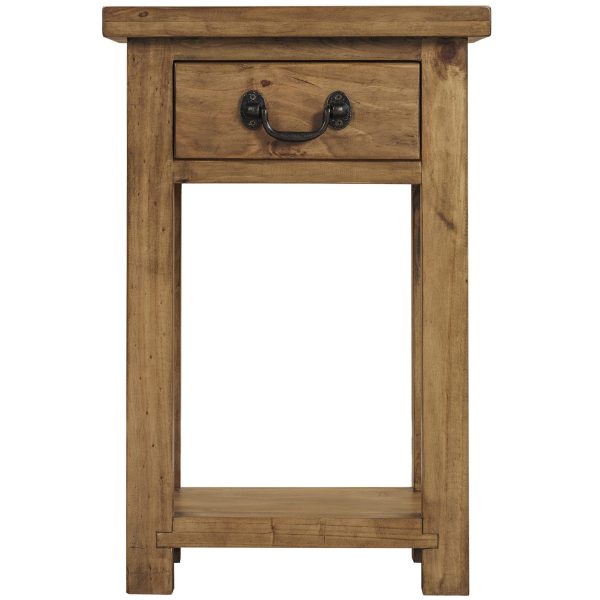 Gresford Rustic 1 Drawer Console Table The Haven Home Interiors