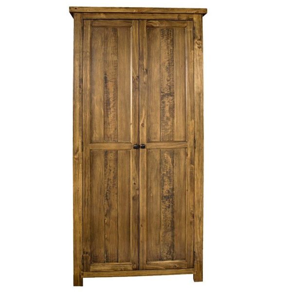 Gresford Rustic 2 Door Wardrobe