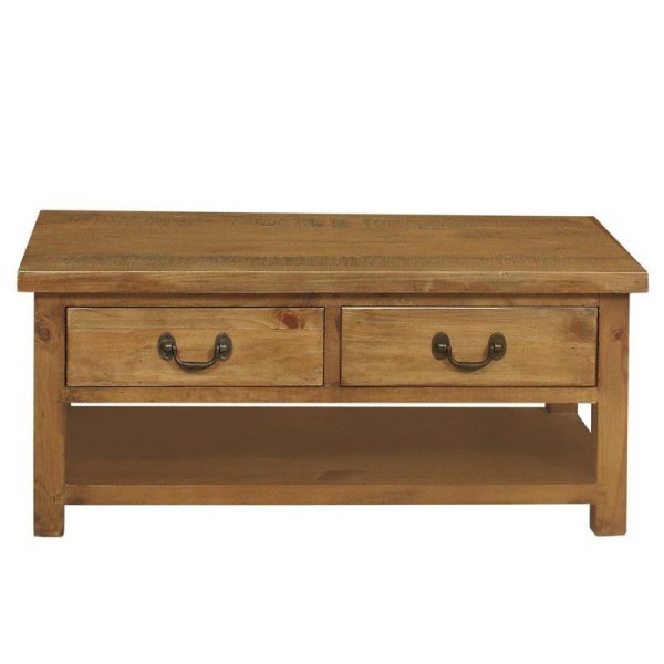 Gresford Rustic 2 Drawer Coffee Table