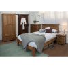 Gresford Rustic 3 Door 3 Drawer Wardrobe