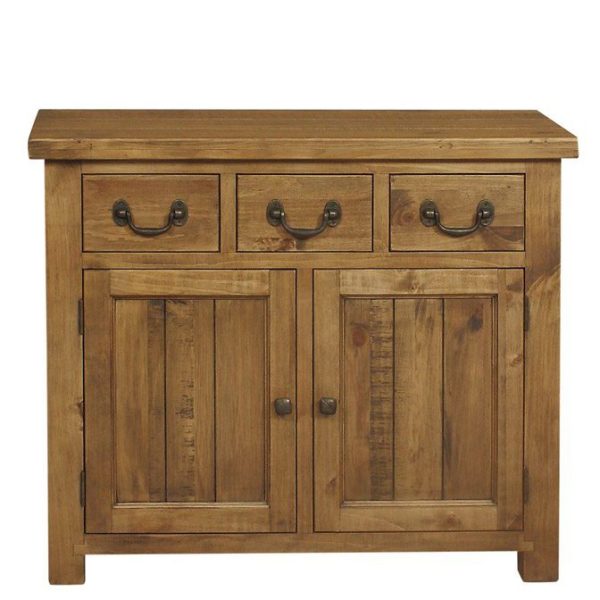 Gresford Rustic 3 Drawer 2 Door Sideboard