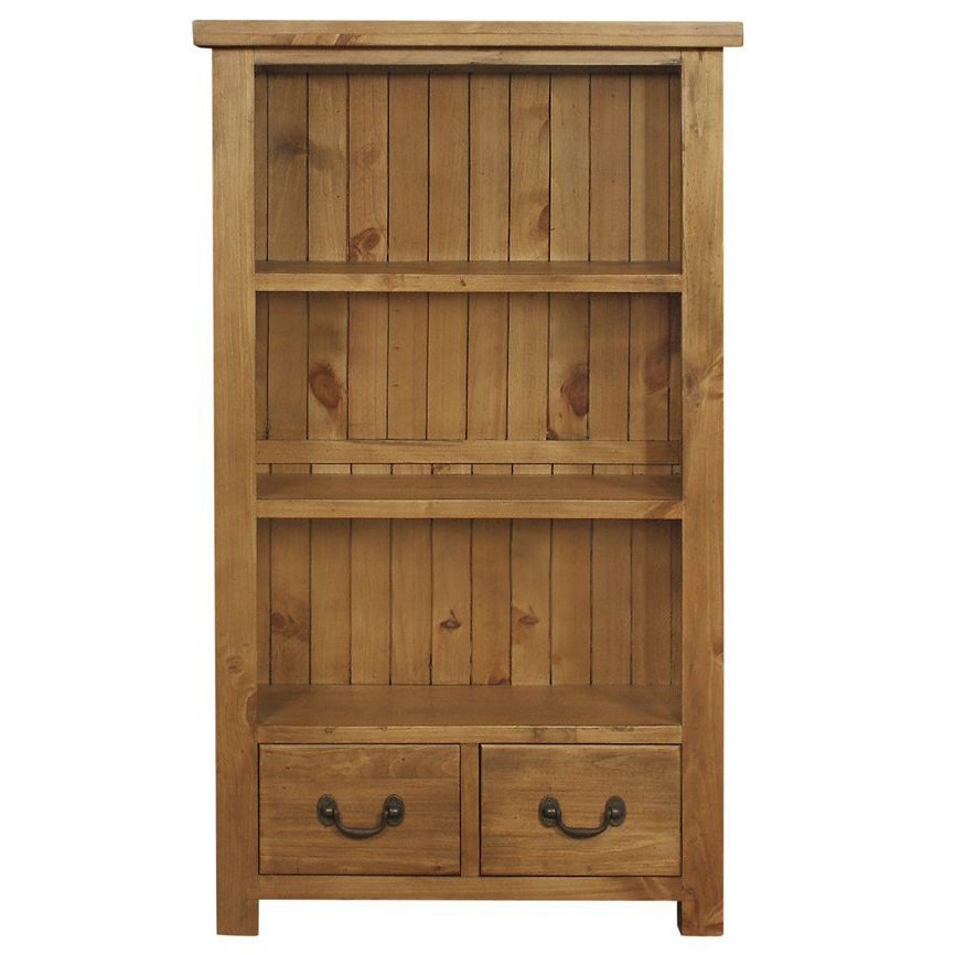 Rustic on sale pine bookcase
