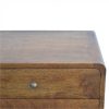 Mango Hill 2 Drawer Curved Bedside