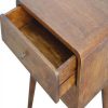 Mango Hill 2 Drawer Curved Bedside
