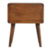 Mango Hill 2 Drawer Curved Bedside