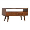 Mango Hill 2 Drawer Curved Media Unit