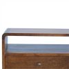 Mango Hill 2 Drawer Curved Media Unit