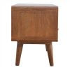 Mango Hill 2 Drawer Curved Media Unit