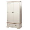 Marseille Ivory 2 Door 2 Drawer Wardrobe