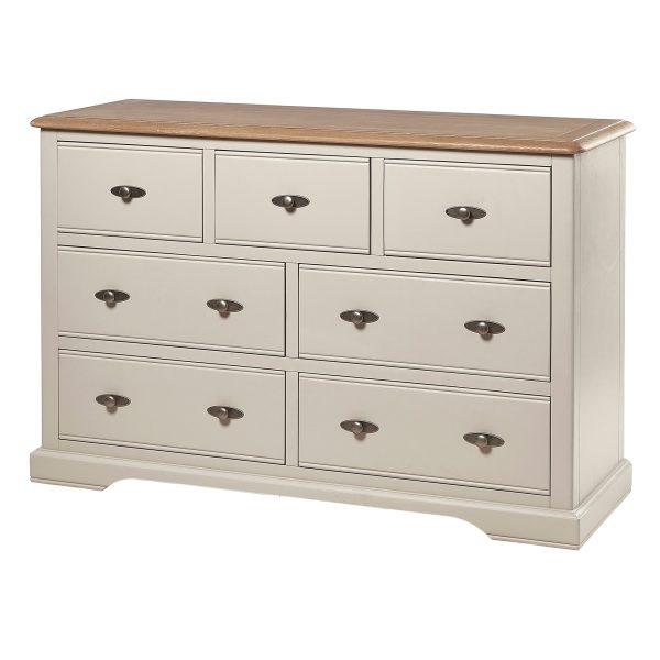 Marseille Ivory 3+4 Drawer Chest