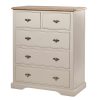 Marseille Putty 2+3 Drawer Chest