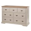 Marseille Putty 3+4 Drawer Chest