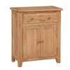 Mini Oxford Oak 1 Drawer 2 Door Sideboard