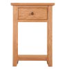Mini Oxford Oak 1 Drawer Console Table