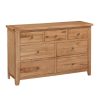 Mini Oxford Oak 3+4 Wide Chest