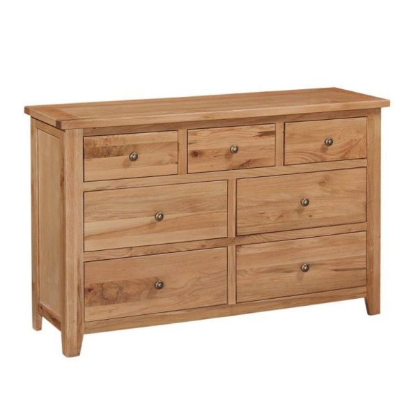 Mini Oxford Oak 3+4 Wide Chest