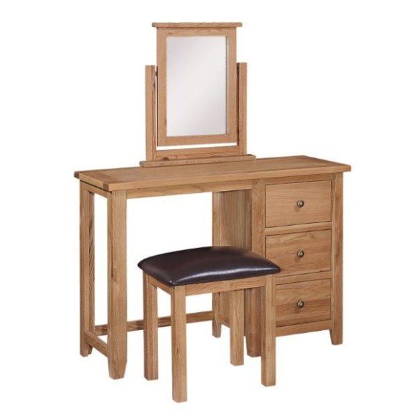 Mini Oxford Oak Dressing Mirror