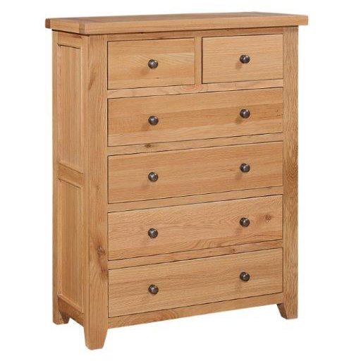 Oxford Oak 2+4 Chest