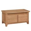 Oxford Oak Blanket Box
