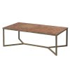 Liberty Bay Parquet Top Coffee Table