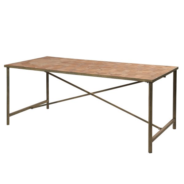 Liberty Bay Parquet Top Dining Table