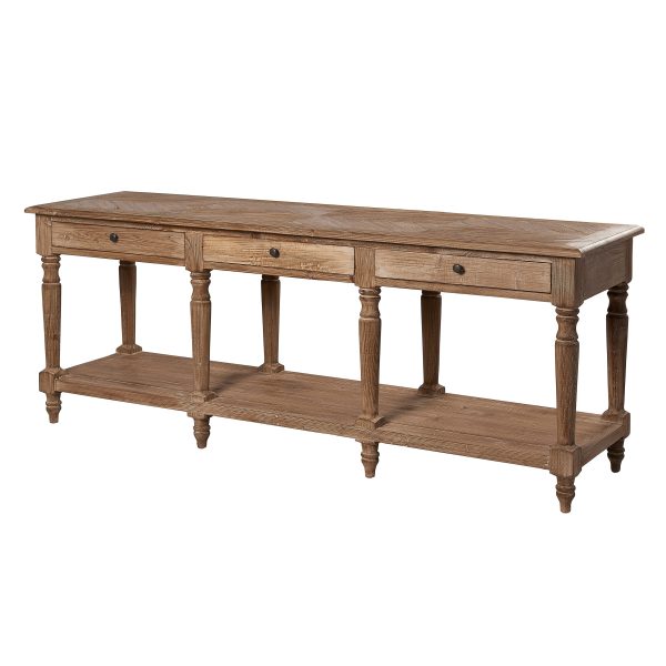 Milan Console Table with 3 Drawers