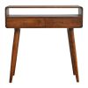 Mango Hill Open Slot Curved Console Table