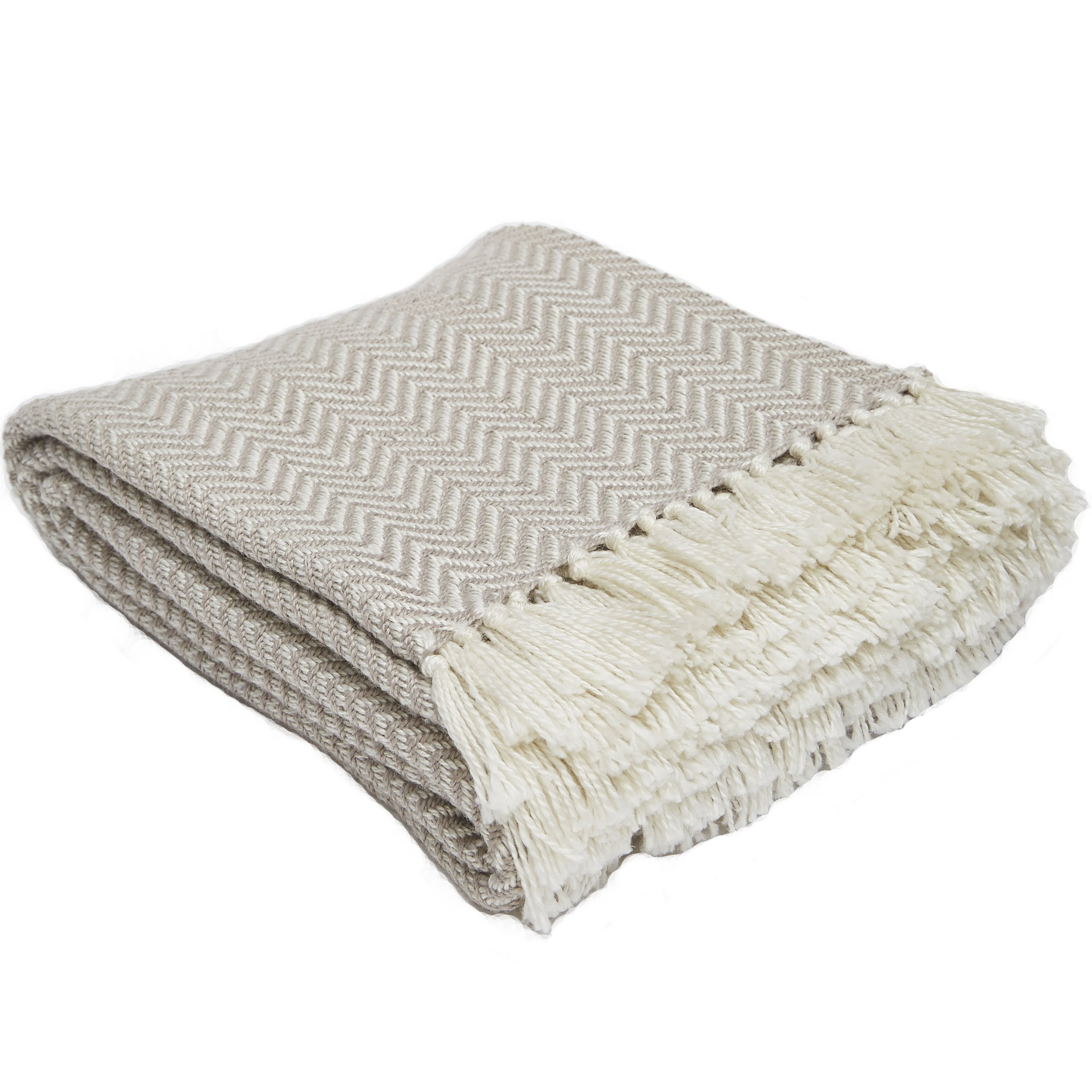 Herringbone Blanket Recycled Blankets The Haven Home Interiors