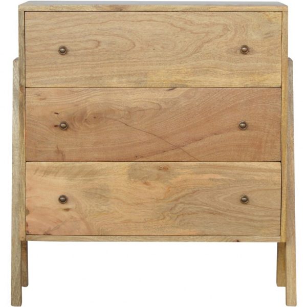 Mango Hill 3 Drawer V-shaped Chest