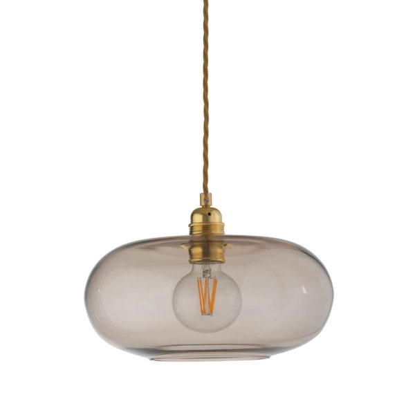 Horizon Pendant Lamp, Chestnut Brown, 29cm