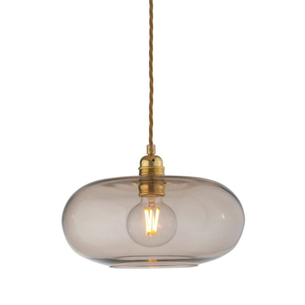 Horizon Pendant Lamp, Chestnut Brown, 29cm